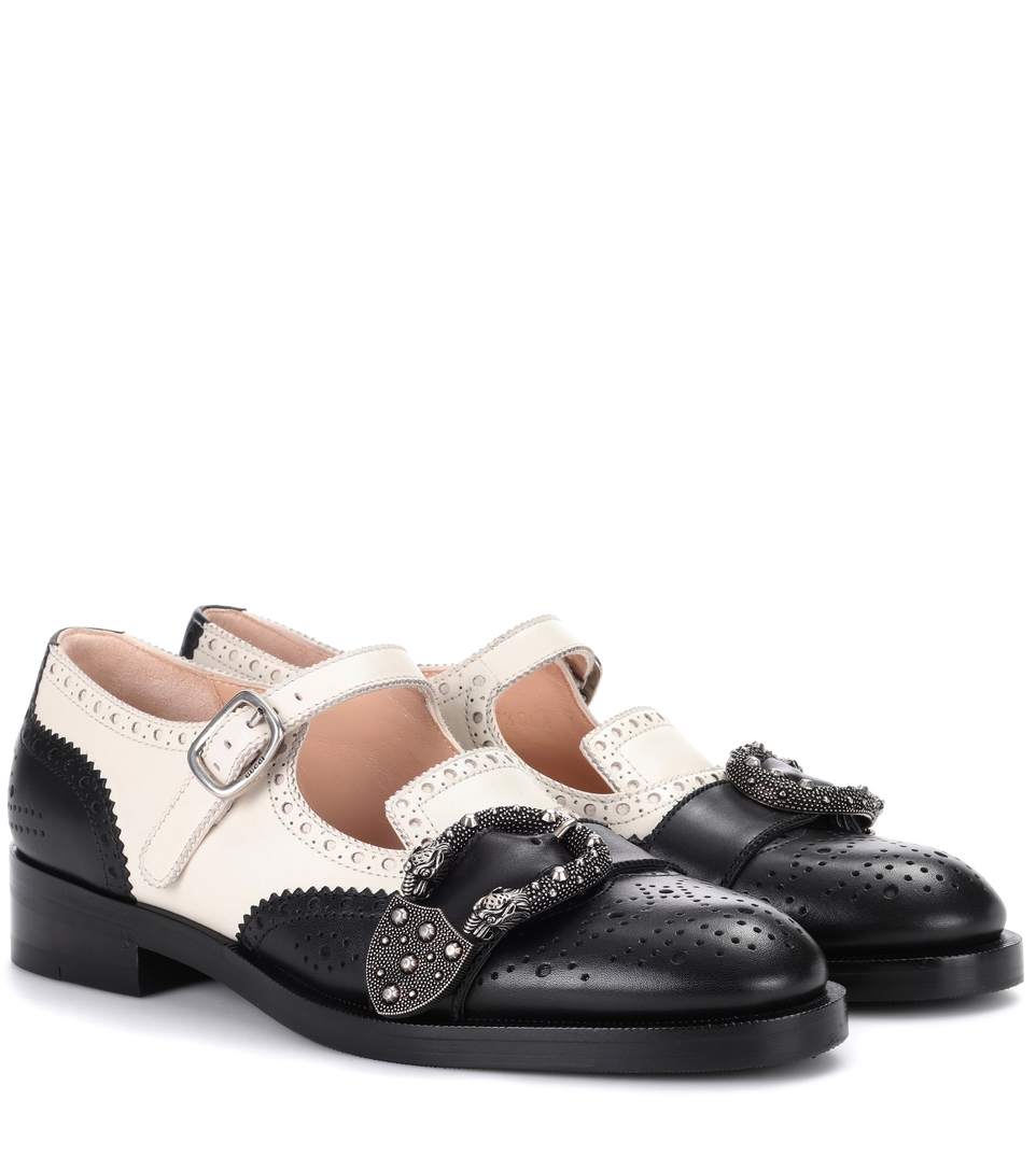 gucci queercore brogue shoes