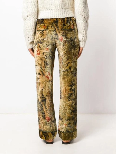 Shop F.r.s For Restless Sleepers Antique Floral Print Trousers