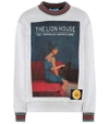 Prada Printed Cotton-blend Sweatshirt In Liaeco