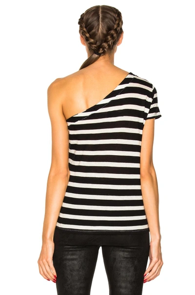 Shop Rta Anais Top In Black, Stripes. In Black & White
