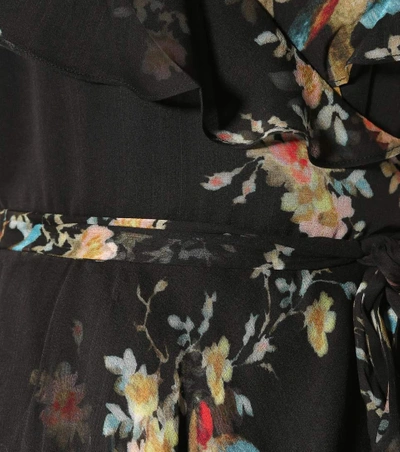 Shop Zimmermann Floral-printed Silk Dress