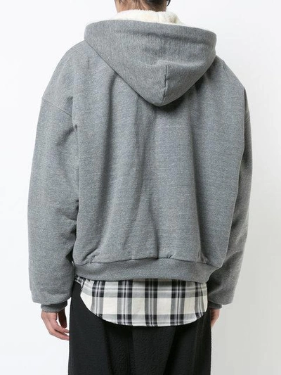 Shop Fear Of God Lined Hoodie