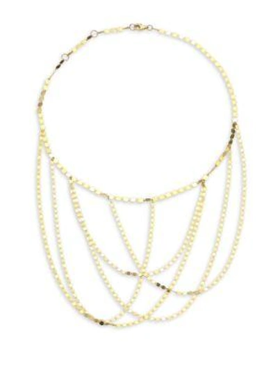 Shop Lana Jewelry 15-year Anniversary 14k Yellow Gold Nude Fringe Chain Choker