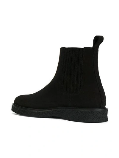 Shop Saint Laurent Hugo 25 Chelsea Boots - Green