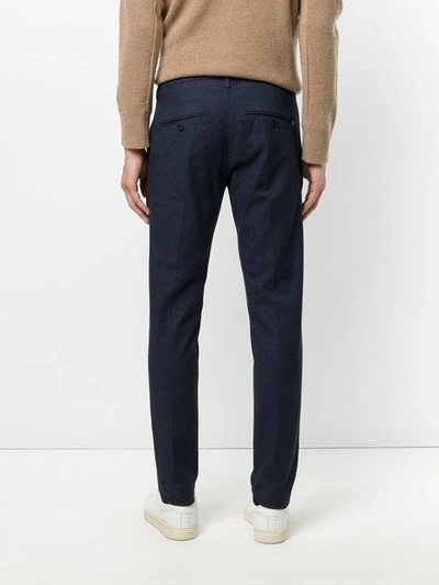 Shop Dondup Tailored Trousers - Blue