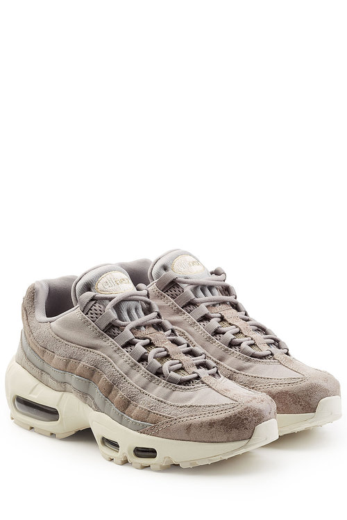 Nike Air Max 95 Sneakers With Suede In Beige | ModeSens Nike Air Max 95 Sneakers With Suede In Beige | ModeSens