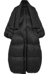 MAISON MARGIELA OVERSIZED QUILTED SHELL DOWN COAT