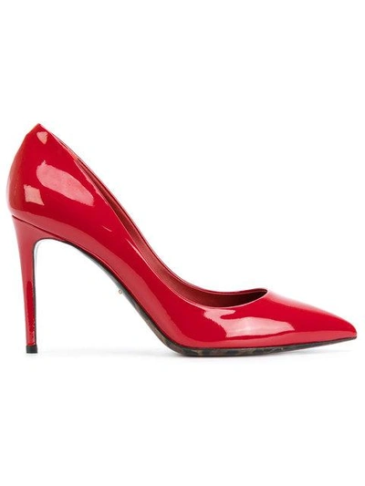 Shop Dolce & Gabbana - Kate Pumps  In Red