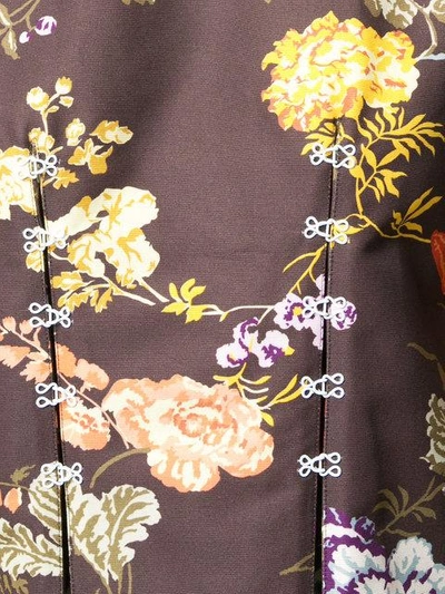 Shop Rosie Assoulin Floral Button Top
