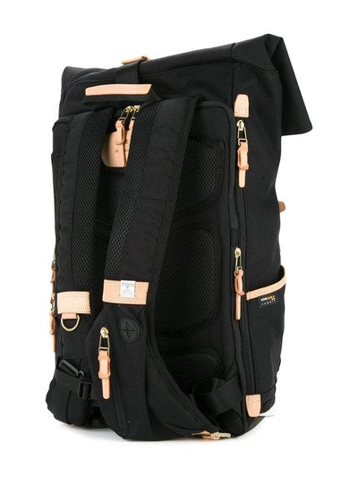 Shop As2ov Attachment Roll Top Bag - Black