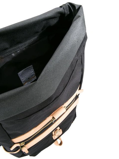 Shop As2ov Attachment Roll Top Bag - Black