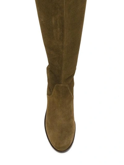Shop Stuart Weitzman Thigh-high Boots