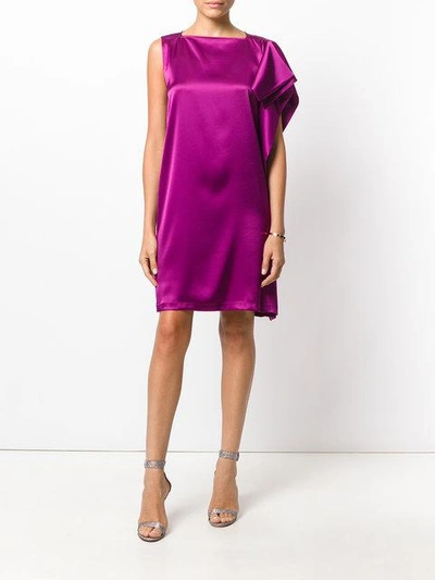 Shop Gianluca Capannolo Asymmetric Party Dress - Pink