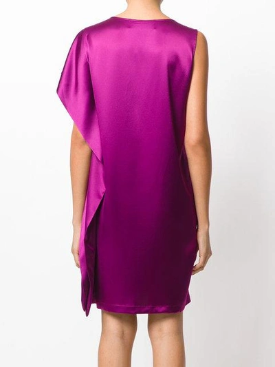Shop Gianluca Capannolo Asymmetric Party Dress - Pink