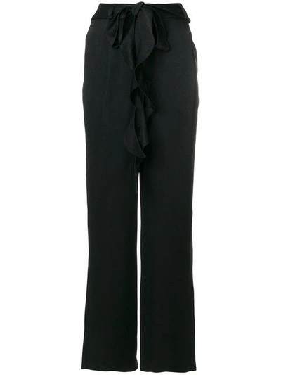 Shop Each X Other Straight Trousers - Black