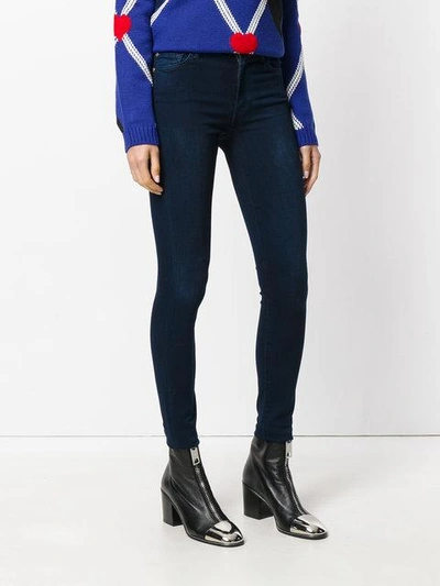 Shop 7 For All Mankind Skinny Stretch Jeans - Blue