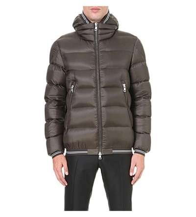 Moncler Jeanbart Quilted Shell Jacket In Military