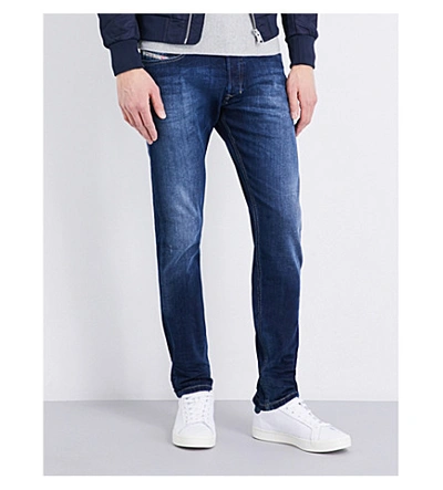 Diesel Tepphar Slim-fit Skinny Jeans In Denim Blue