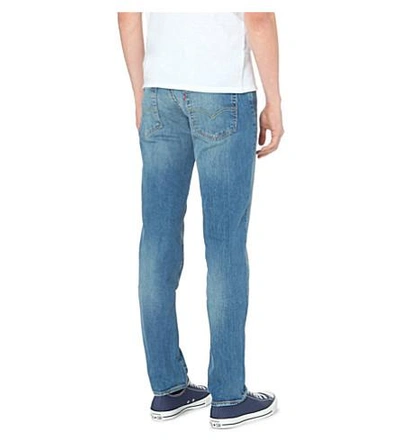 Shop Levi's 511 Slim-fit Stretch-denim Jeans In Lt Blue