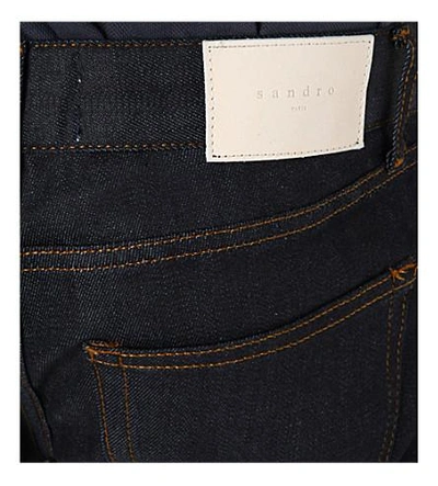 Shop Sandro Slim-fit Skinny Jeans In Brut - Denim