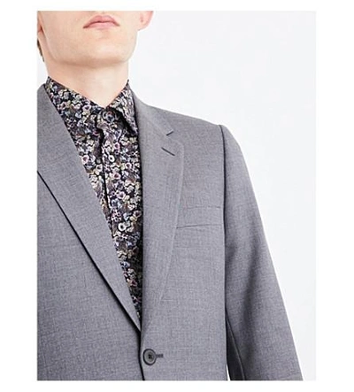 Shop Paul Smith Soho-fit Wool Travel Suit In Charcoal Grey