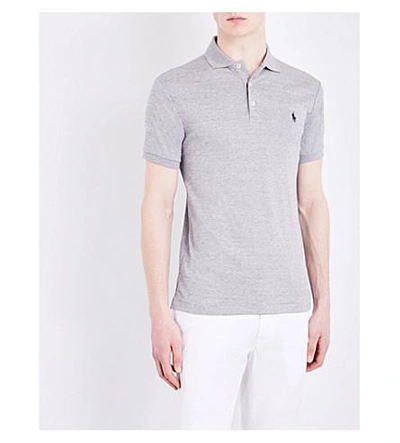 Shop Polo Ralph Lauren Slim-fit Cotton Polo Shirt In Homestead Heath