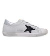 GOLDEN GOOSE Superstar c39 mesh and leather trainers