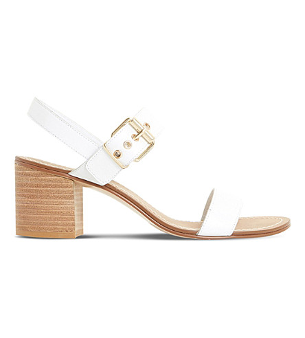 dune white sandals