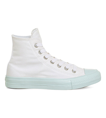 converse with lunarlon white