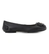 DUNE HYACINTH LEATHER BALLET FLATS