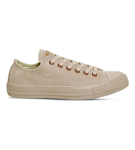 converse allstar low lthr khaki stud exclusive