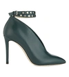 JIMMY CHOO Lark 100 leather heeled ankle boots