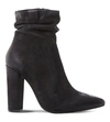 STEVE MADDEN RULING SM RUCHED ANKLE BOOTS