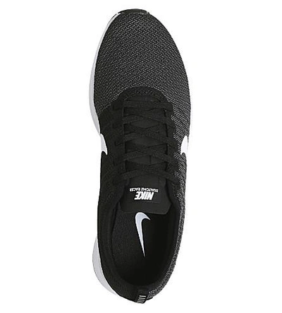 Shop Nike Dualtone Racer Mesh Trainers In Black White M