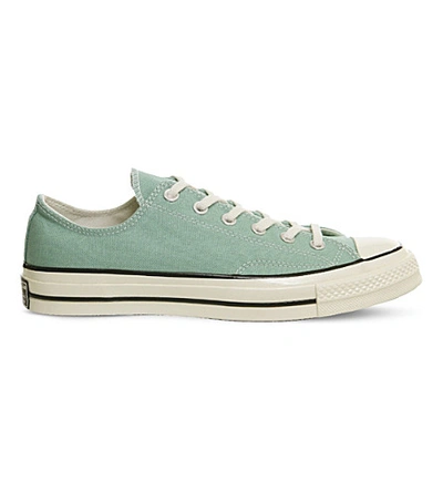 Converse All Star Ox 70s Canvas Sneakers In Jaded Egret