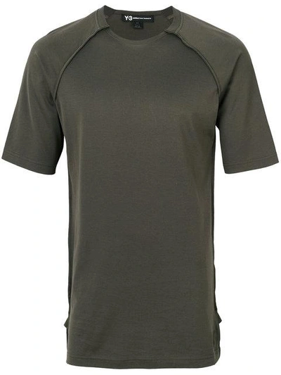 Shop Y-3 Jersey Ss T-shirt - Green