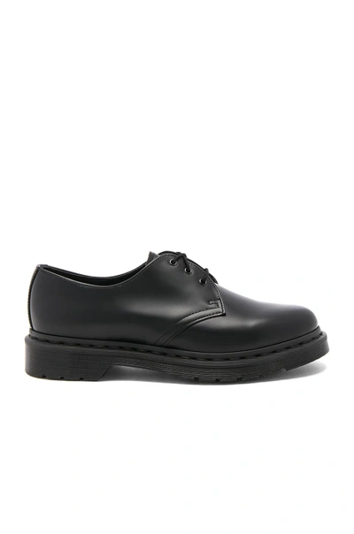 Shop Dr. Martens' 1461 3 Eye Gibson In Black Mono