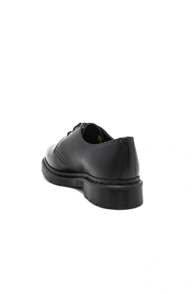 Shop Dr. Martens' 1461 3 Eye Gibson In Black Mono