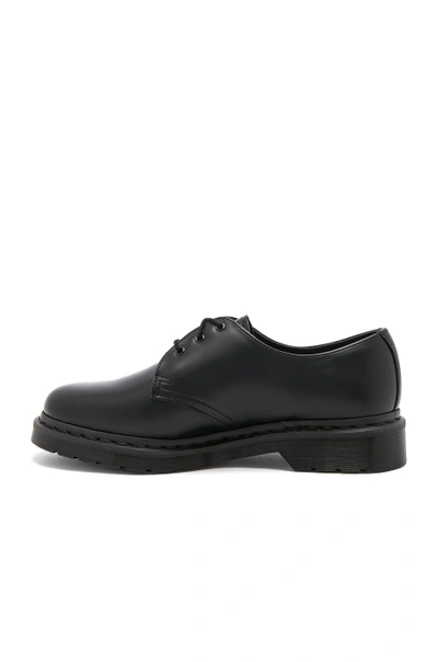 Shop Dr. Martens' 1461 3 Eye Gibson In Black Mono