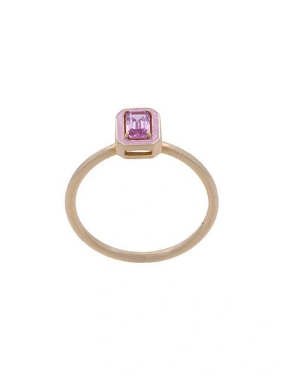 Shop Alison Lou Dearest S Pink Sapphire Ring