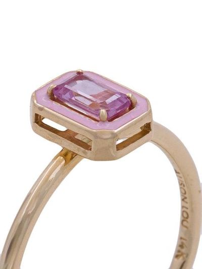 Shop Alison Lou Dearest S Pink Sapphire Ring