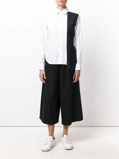 Comme Des Garçons Flared Cropped Pants
