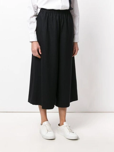 Comme Des Garçons Flared Cropped Pants