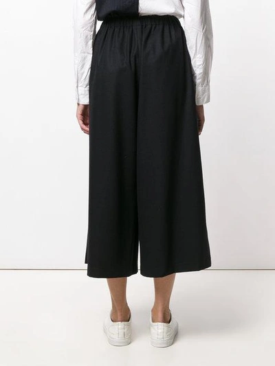 Comme Des Garçons Flared Cropped Pants