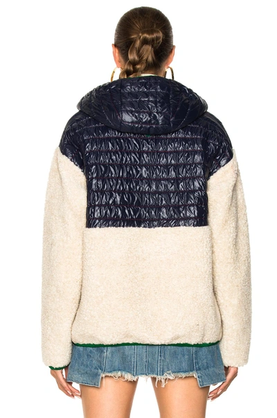Shop Sandy Liang Booth Pullover Sweater In Fleecey
