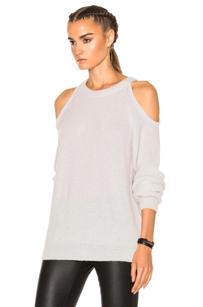 Shop Iro Lineisy Sweater In Gray,neutrals