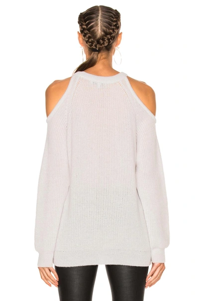Shop Iro Lineisy Sweater In Gray,neutrals