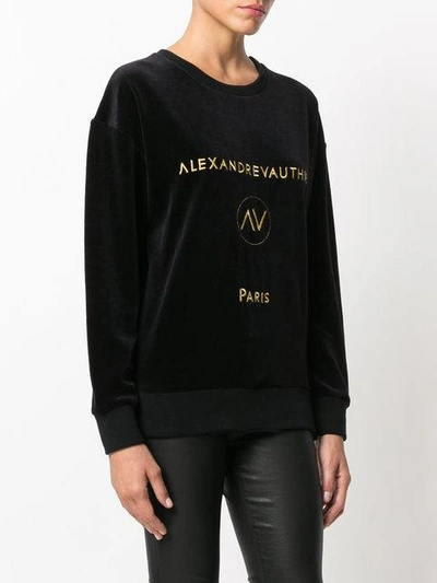 Alexandre Vauthier Logo Sweatshirt