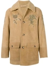 ALEXANDER MCQUEEN EMBROIDERED SHEARLING COAT,477646Q5QCZ12212554