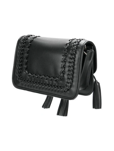 Shop Tod's Mini Double T Shoulder Bag - Black